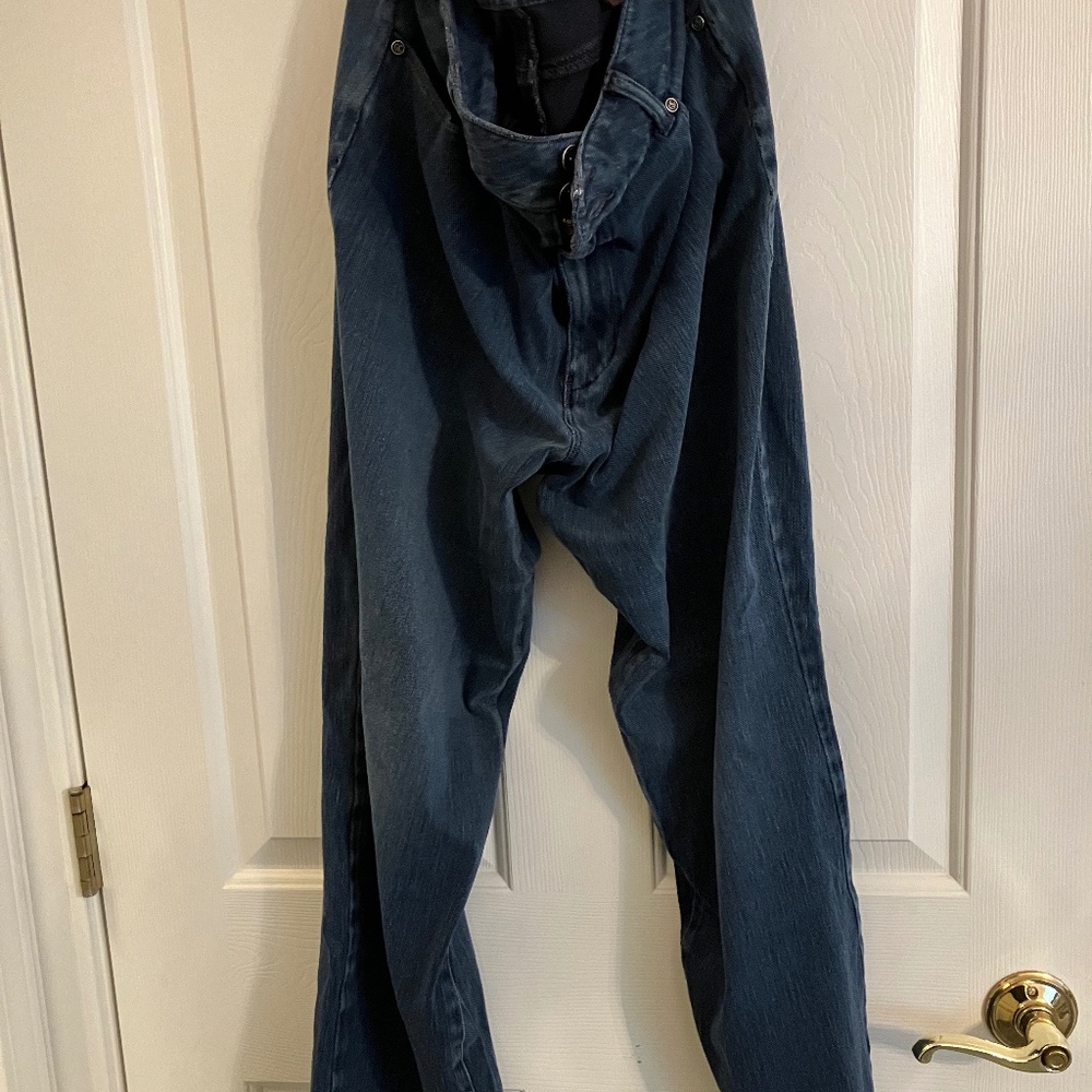 jeans, misses size 16, Goldwater Creek, 96% cotton, 4% spandex, front zipper